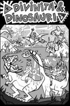 Divinità&Dinosauri Copertina da colorare