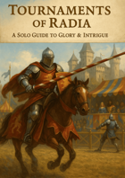 Legends of Thaloranth: Tournaments of Radia A Solo Guide to Glory & Intrigue