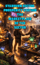 Starburn Sector Prosperity Station: The Marketplace of the Sector