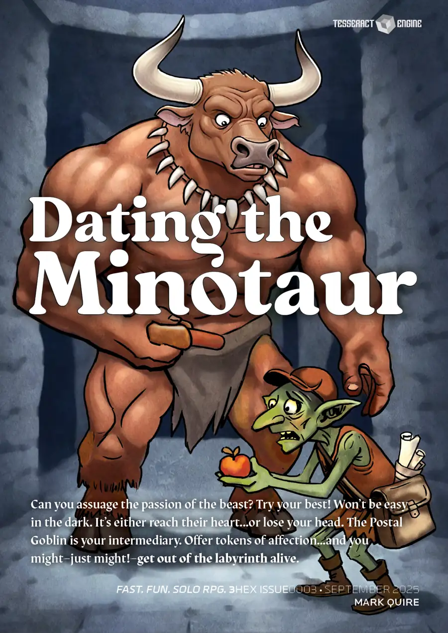 DATING THE MINOTAUR - 3HEX Issue 3