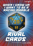 RACING MARBLE 3HEX Issue 0005 - RIVAL CARDS