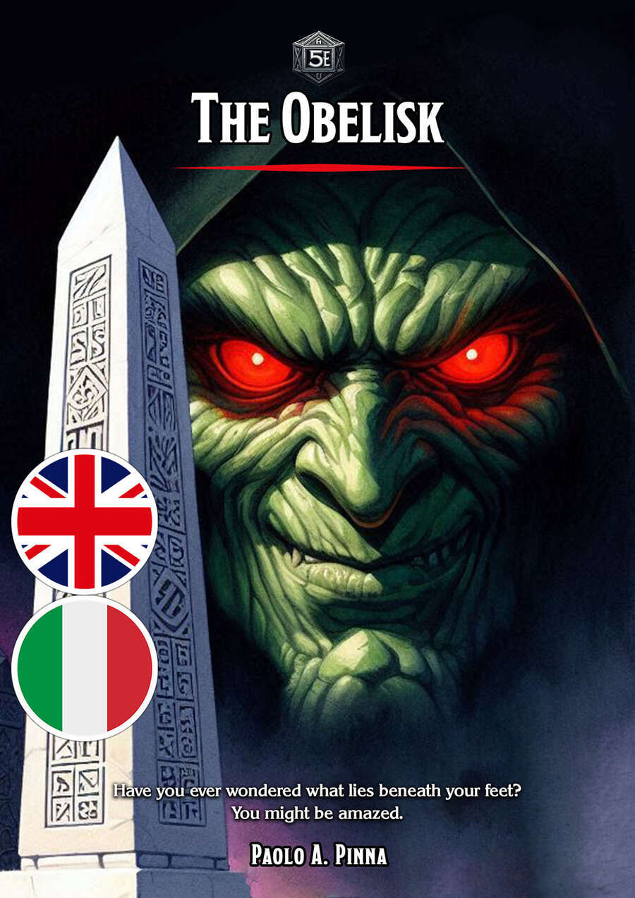 The Obelisk 5e - Paolo A. Pinna | DriveThruRPG