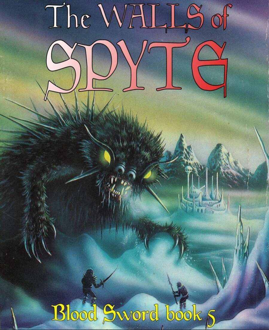 洋書 The Walls of Spyte ゲームブック Blood Sword 5: The Walls of Spyte - Fabled Lands Publishing