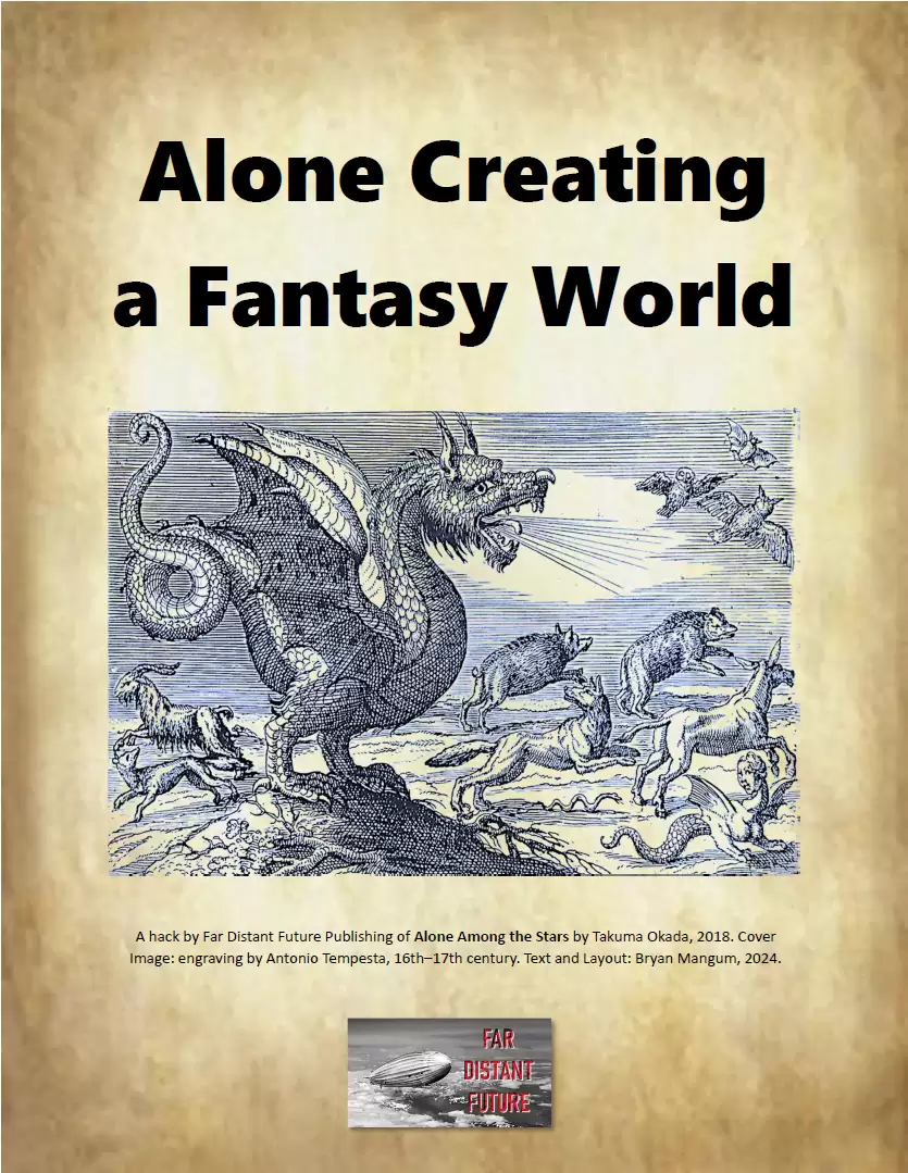 Alone Creating a Fantasy World