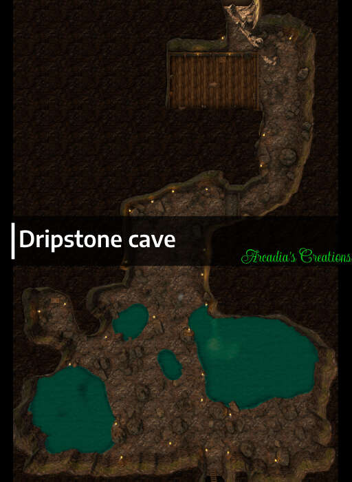 Dripstone cave