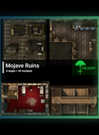 Mojave Ruins Battlemaps Pack