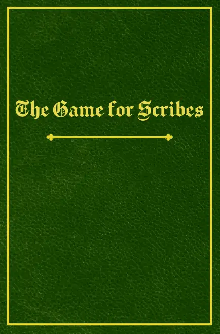 The Game For Scribes - Arcana Labs of Fredericton | DriveThruRPG