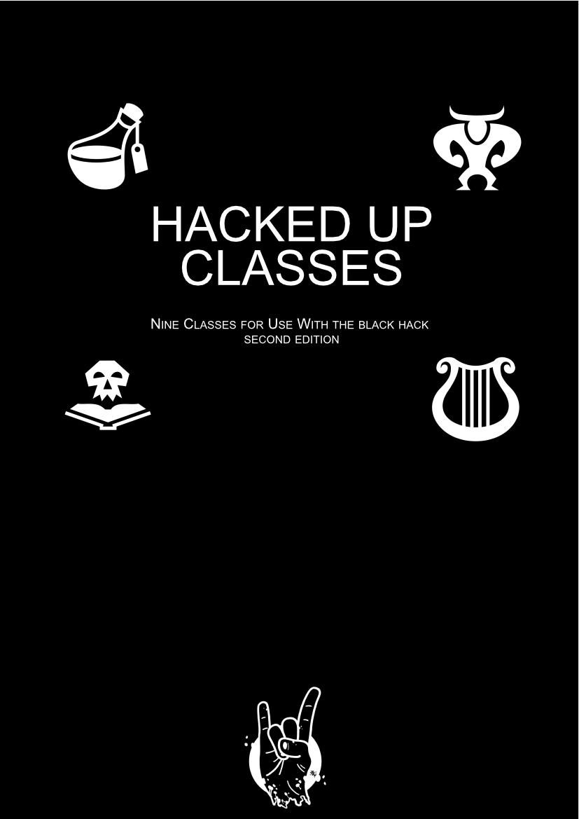 Hacked UP Classes - For The Black Hack Second Edition - Pumpkin Bee Games,  LLC | DriveThruRPG