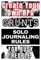DIY Solo RPG Collection [BUNDLE]