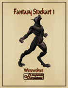 Fantasy Stockart 1: Werewolves