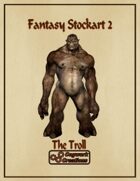 Fantasy Stockart 2: The Troll
