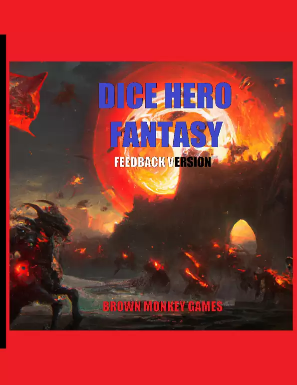 DICE HERO FANTASY FEEDBACK VERSION