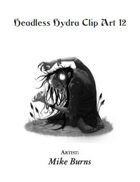Headless Hydra Clip Art 12