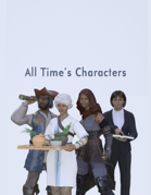 All Time's Characters for the YZE