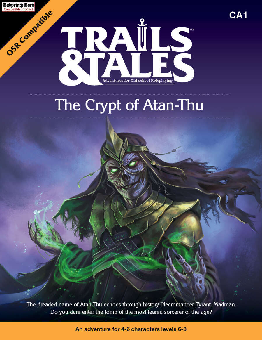 The Crypt of Atan-Thu - Advanced Labyrinth Lord - The Danger Forge ...