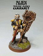 Alien Zoology: 'Eccentric Zoologist' free official miniature
