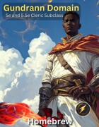 Cleric - Gundrann (Magic) Domain - 5e and 2024 Subclass