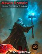 Cleric - Mewin (Law) Domain - 5e and 2024 Subclass