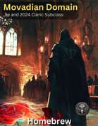 Cleric - Movadian (Deceit) Domain - 5e and 2024 Subclass