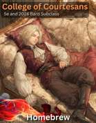 Bard - College of Courtesans - 5e and 2024 Subclass