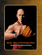 Monk - Way of the Empty Mask - 5e and 2024 Subclass