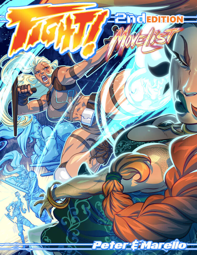 Fight! 2nd Edition Movelist - Divine Madness Press | DriveThruRPG