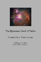 The Ephemeris Book of Tables