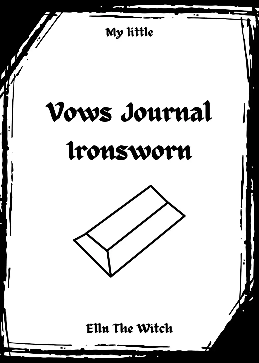 My little zine - Ironsworn Vows Journal