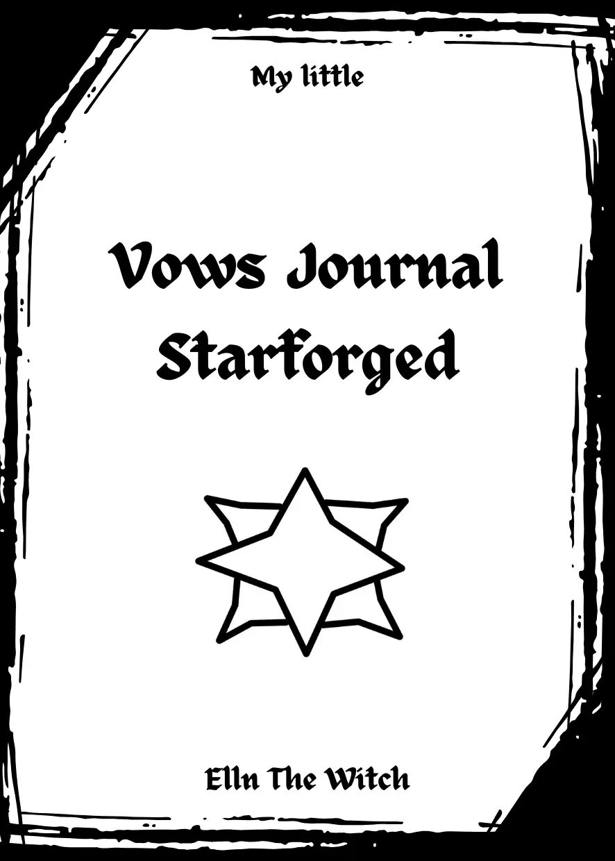 My little zine - Starforged Vows Journal
