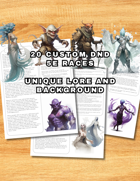 20 Custom D&D 5e Races