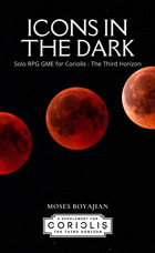 Icons in the Dark - Solo RPG GME