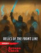 5e24 Relics of the Front Line