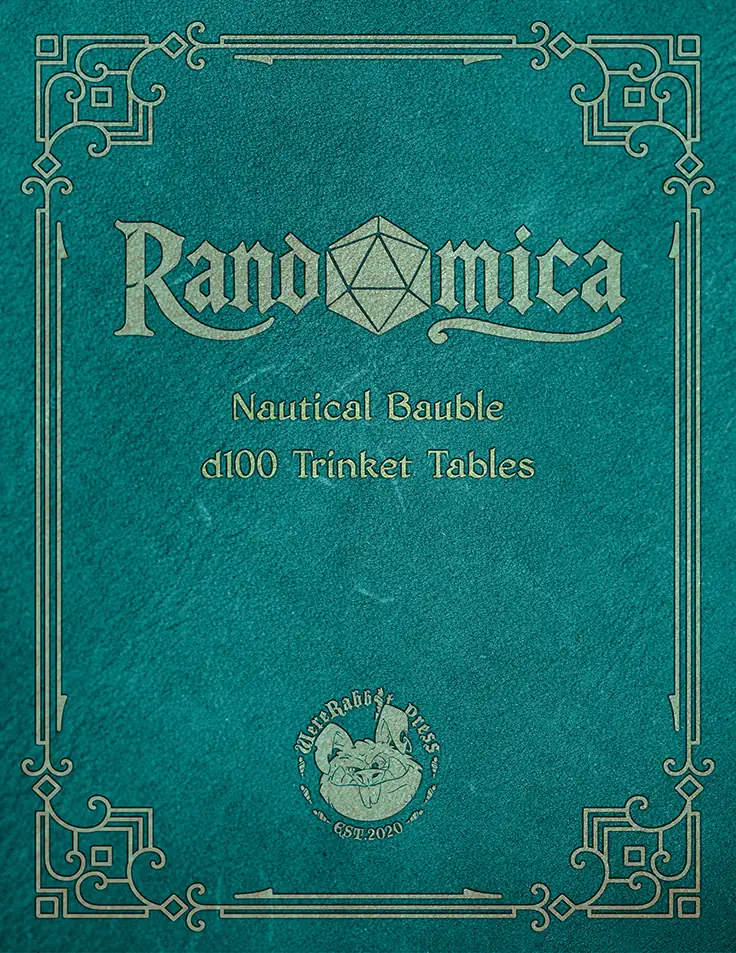 Randomica: d100 Trinket Table - Nautical Baubles