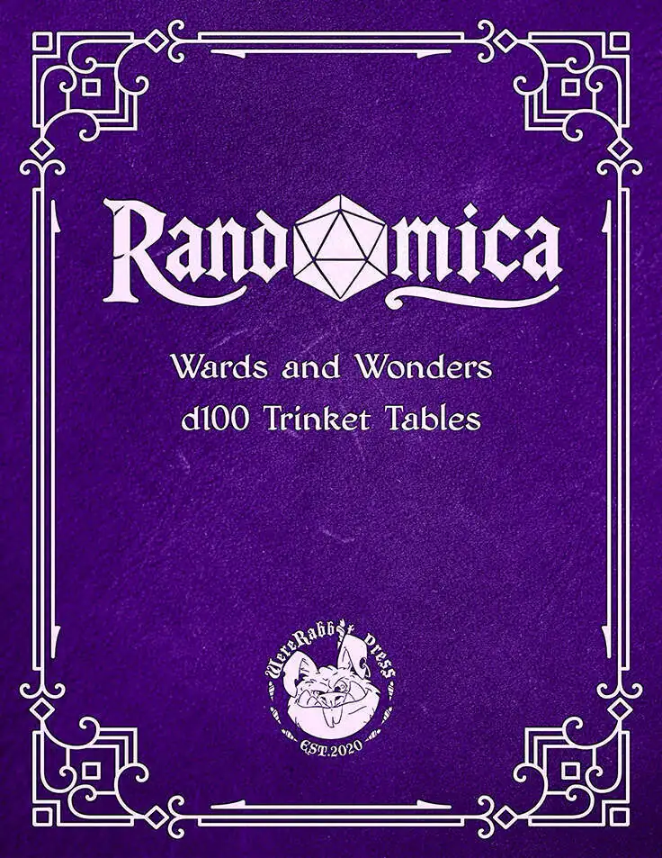 Randomica: d100 Trinket Table - Wards and Wonders