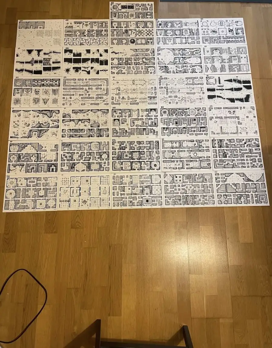 Draw my Dungeon - 460 hand drawn Dungeon tiles - Draw my Dungeon