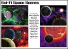 Alien Sci-Fi Space Scenes