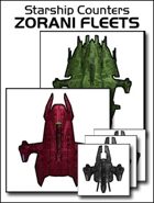Starship Counters - Zorani Fleets