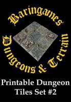 Printable real Dungeon Tiles Set #2