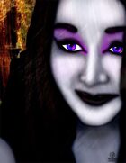 Bree Orlock Designs: Gothic Womans Face