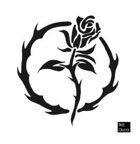Bree Orlock Designs: Black Rose