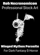 Winged Parasite Creature - Horror & Dark Fantasy Stock Art