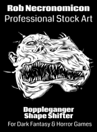 Doppleganger Shape Shifter - Horror & Fantasy Stock Art Illustration