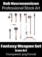 Fantasy Weapon Set - Stock Art Icons