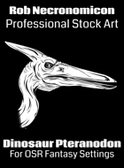 Dinosaur Pteranodon Creature - Horror & Dark Fantasy Stock Art