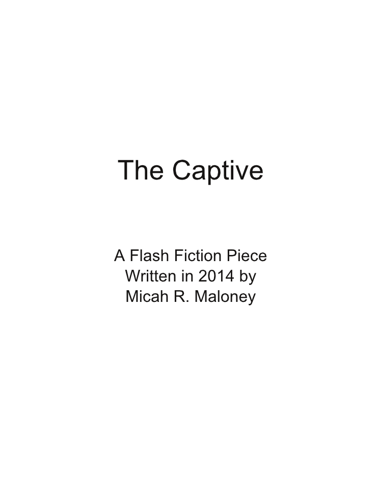 The Captive (Flash Fiction)