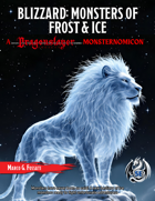 Blizzard: Monsters of Frost&Ice - A Dragonslayer Monsternomicon