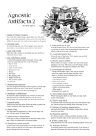 Agnostic Artifacts 2