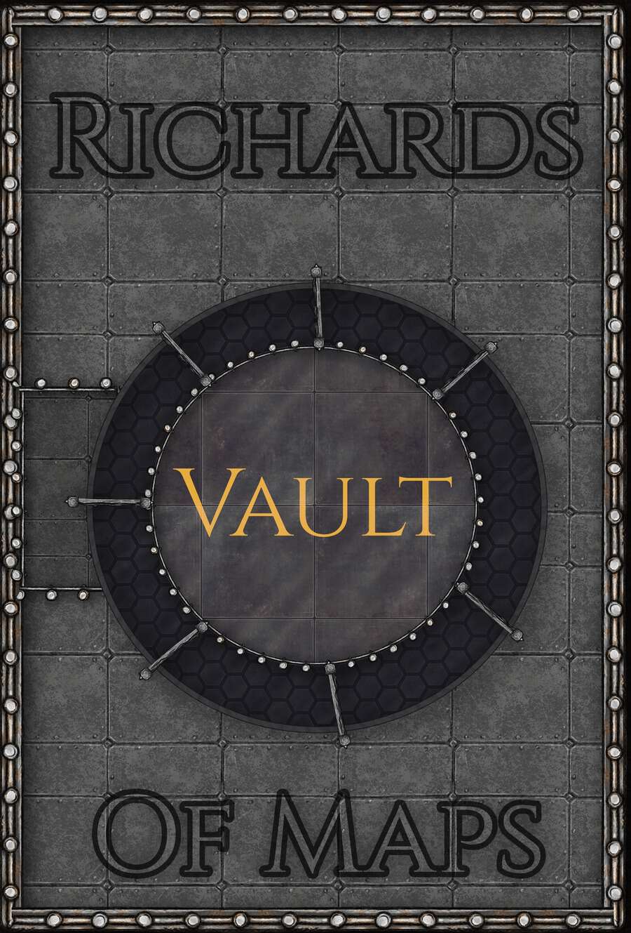 Necromancers Den battlemap - Richard's Vault of Battlemaps | Richard's ...