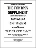 RoShamBo: The Fantasy Suppliment!