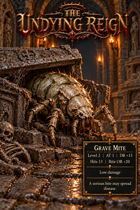 Stat Card - Grave Mite